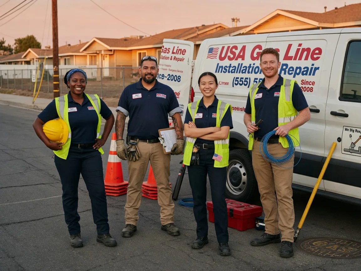 Gas Line Installation company in Mapleton, KS